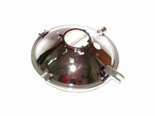 Universal Motorrad Scheinwerfer Schwarz Rund - HS1 12V 35/35W