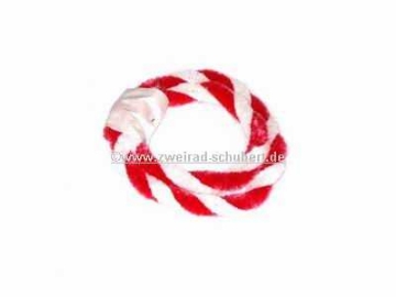 Zeige Details für Nabenputzring  rot/weiß Bild von Nabenputzring  rot/weiß