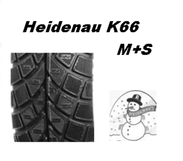 Bild von Winterreifen 80/80x16  K66  M+S Simson S50 S51 KR51 - Heidenau