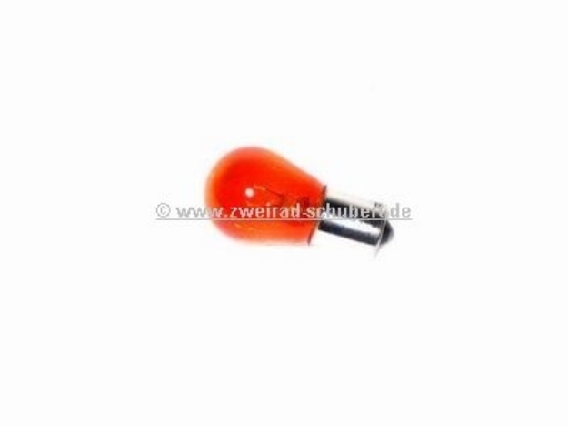 Bild von Kugellampe 6V 21W BA15S orange