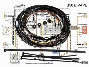 Zeige Details für Kabelbaumsatz S50B  -VAPE-Zündung Bild von Kabelbaumsatz S50B  -VAPE-Zündung