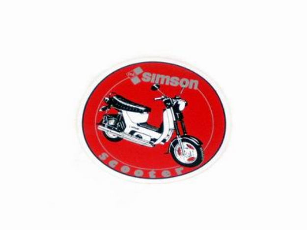 Bild von Klebefolie SIMSON-SCOOTER SR50