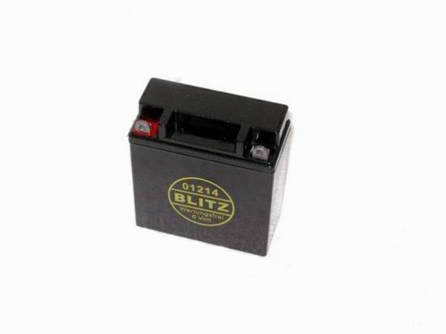 Bild von Batterie 6Volt 12Ah Simson S50 S51 SR50B MZ ES TS 