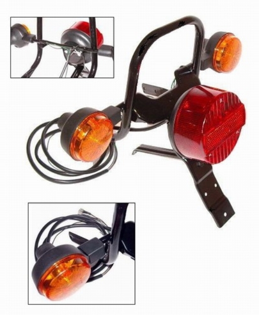 Bild von Rücklichtkombination Simson Roller SR50 SR80B