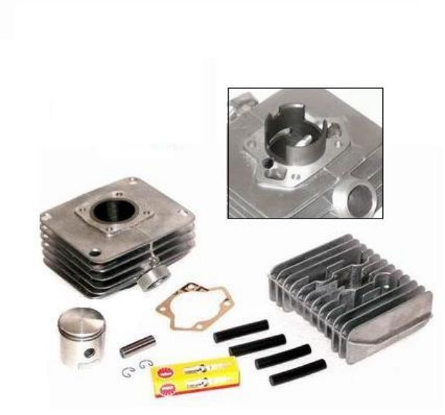 Bild von Tuning-Zylinderset Simson S70 S83 SR80 - 70cm³ 4-Kanal
