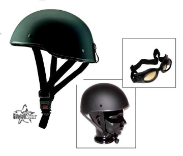 Zeige Details für ROADSTAR Helm "Custom" schwarz matt Bild von ROADSTAR Helm "Custom" schwarz matt
