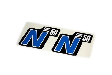 Zeige Details für Klebefolie Seitendeckel Simson S50N Bild von Klebefolie Seitendeckel Simson S50N