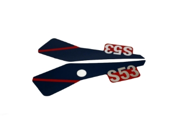Zeige Details für Klebefolie -Set Seitendeckel Simson S53CX Habicht Bild von Klebefolie -Set Seitendeckel Simson S53CX Habicht