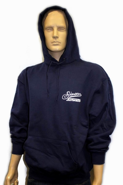 Bild von Kapuzensweater "Simson Schwalbe" navy blau