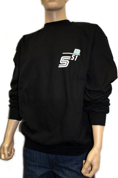 Bild von Sweatshirt "SIMSON S51B" schwarz