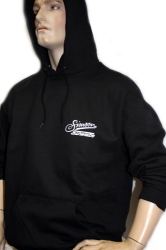 Bild von Kapuzensweater "Simson Schwalbe" schwarz Bild von Kapuzensweater "Simson Schwalbe" schwarz