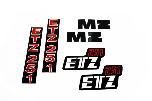 Bild von Klebefolie-Set MZ ETZ251