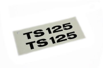 Zeige Details für Klebefolie Seitendeckel MZ TS125 Bild von Klebefolie Seitendeckel MZ TS125