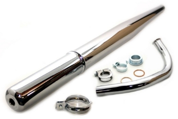 Zeige Details für Auspuffanlage Simson S51 S50 - verchromt Bild von Auspuffanlage Simson S51 S50 - verchromt