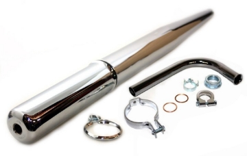 Zeige Details für Auspuffanlage Simson Schwalbe KR51/1 SR4-2  -besser verchromt Bild von Auspuffanlage Simson Schwalbe KR51/1 SR4-2  -besser verchromt