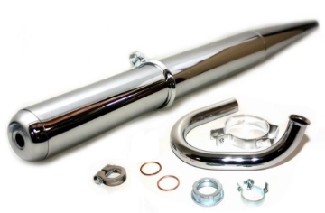 Zeige Details für Auspuffanlage Simson Roller SR50 SR80 - verchromt Bild von Auspuffanlage Simson Roller SR50 SR80 - verchromt