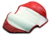 Bild von Sitzbankbezug S50 S51 KR51/1 KR51/2 rot strukturiert 