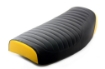 Bild von Sitzbank Simson Roller SR50 SR80  -schwarz-gelb strukturiert