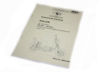 Zeige Details für Ersatzteilkatalog Simson Roller SR50/80-X Bild von Ersatzteilkatalog Simson Roller SR50/80-X