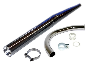 Zeige Details für Auspuffanlage MZ ES125 ES150 TS125 TS150 ETS125 ETS150 Bild von Auspuffanlage MZ ES125 ES150 TS125 TS150 ETS125 ETS150