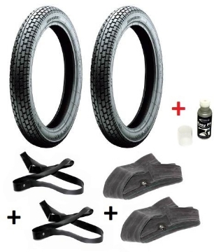 Zeige Details für Reifen-Set MZ ETZ250A NVA Heidenau K34 Bild von Reifen-Set MZ ETZ250A NVA Heidenau K34