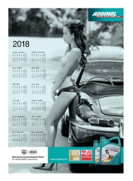 Zeige Details für Poster ADDINOL-Girl  2018 Bild von Poster ADDINOL-Girl  2018