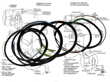Zeige Details für Kabelbaumsatz Simson SR1 SR2 SR2E Bild von Kabelbaumsatz Simson SR1 SR2 SR2E
