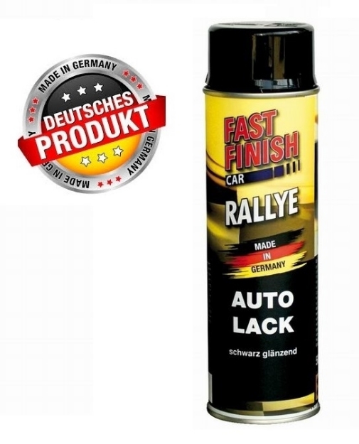 Bild von Spraydose Lack schwarz matt