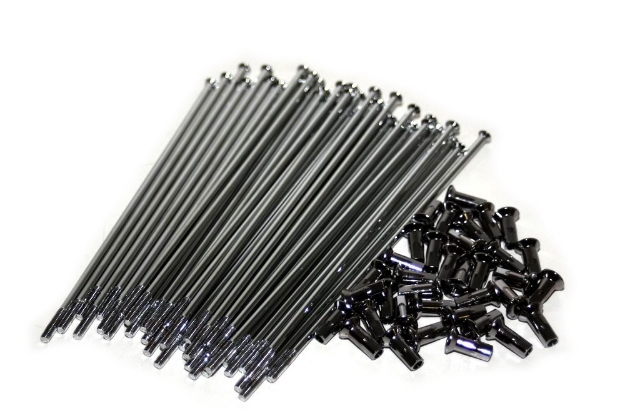 Bild von Speichensatz mit Nippel 18" 163 mm MZ ETZ