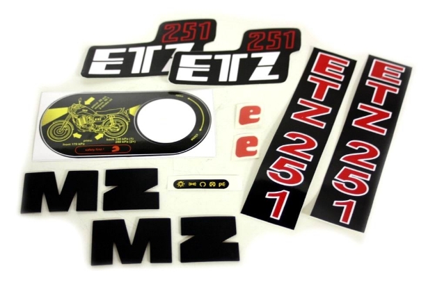 Bild von Klebefolie-Set MZ ETZ251