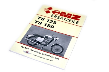 Zeige Details für Ersatzteilkatalog  TS125 TS150 Bild von Ersatzteilkatalog  TS125 TS150