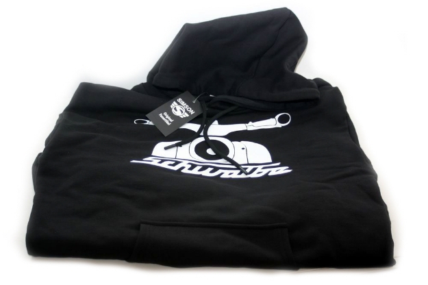 Bild von Hoodie schwarz  Simson "Schwalbe"