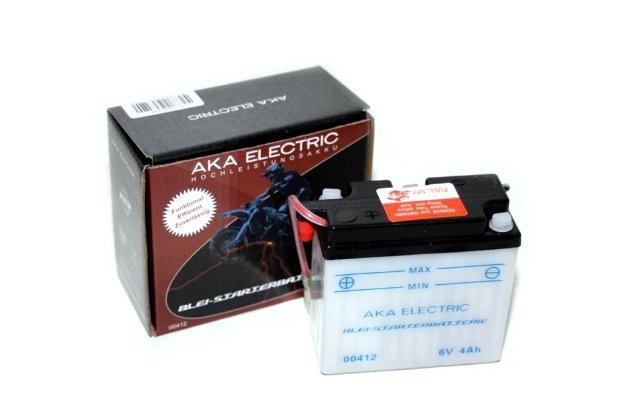 Bild von Batterie 6Volt 4Ah Simson Schwalbe KR51 SR4-2 SR4-3 SR4-4
