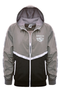 Zeige Details für Windbreaker Simson grau Bild von Windbreaker Simson grau