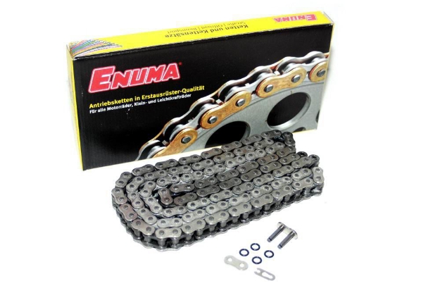 Bild von Antriebskette 128 Glieder MZ ETZ125 ETZ150 ETZ251  -verstärkte Ausführung mit O-Ringen abgedichtet
