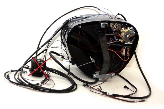 Bild von Gehäusemittelteil Simson S51B2 S51C -Elektronikzündung