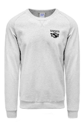 Bild von Sweatshirt SIMSON  grau meliert Bild von Sweatshirt SIMSON  grau meliert