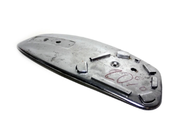 Zeige Details für Chromblende Tank MZ TS125 TS150   -links Bild von Chromblende Tank MZ TS125 TS150   -links