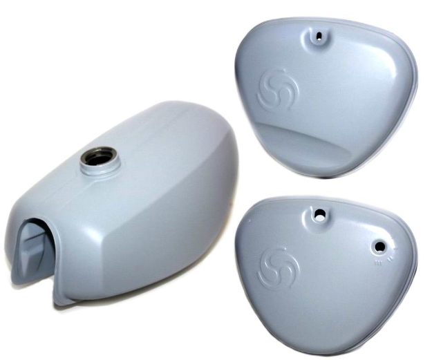 Bild von Tank-Set grundiert + Seitendeckel Simson S51Enduro