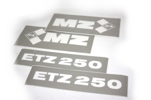 Bild von Klebefolie -Set weiß MZ ETZ250