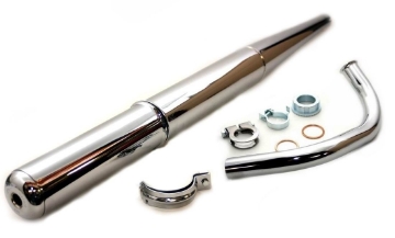 Zeige Details für Auspuffanlage Simson S51 S50 - verchromt Bild von Auspuffanlage Simson S51 S50 - verchromt