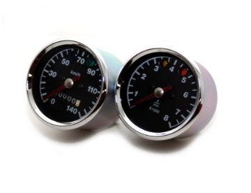 Zeige Details für Instrumenteneinheit MZ ETZ  -Tacho + DZM Bild von Instrumenteneinheit MZ ETZ  -Tacho + DZM