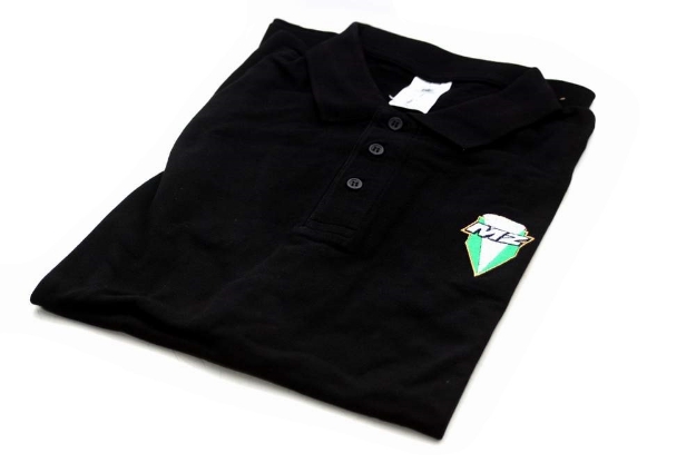 Bild von Poloshirt "MZ-Logo"   -schwarz