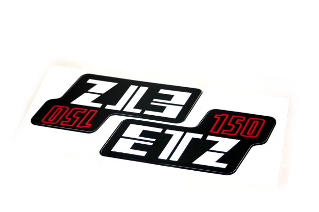 Bild von Klebefolie Seitendeckel MZ ETZ150