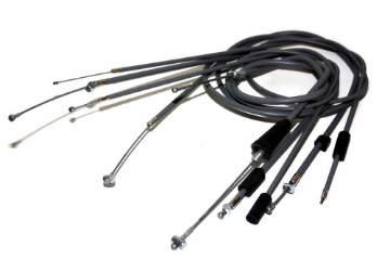 Zeige Details für Bowdenzugsatz MZ ES125 ES150  -graue Züge Bild von Bowdenzugsatz MZ ES125 ES150  -graue Züge