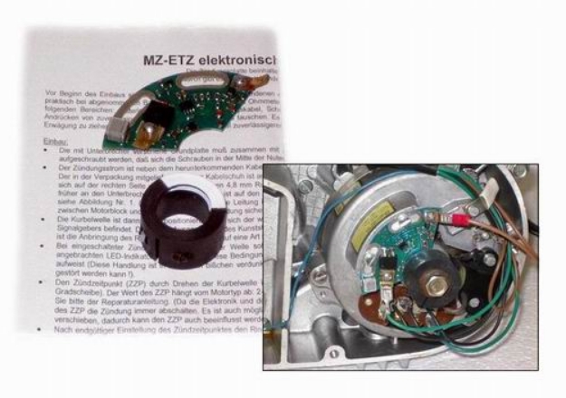 Bild von Elektronische Zündung 12V MZ ETZ125 ETZ150 ETZ250 ETZ251  -2.Wahl