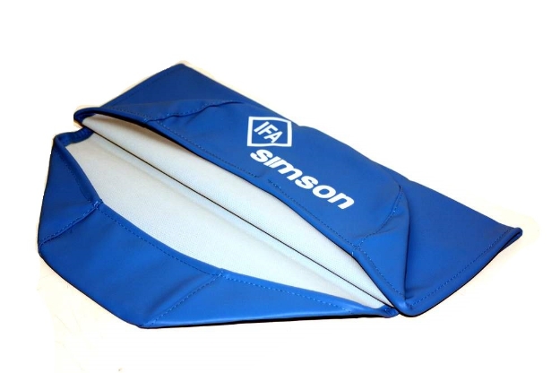 Bild von Sitzbankbezug Simson S50 S51 KR51/1 KR51/2  -blau glatt -2.Wahl