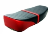 Bild von Sitzbank Simson S51 Enduro schwarz/rot strukturiert 