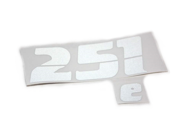 Bild von Klebefolie Seitendeckel MZ ETZ251