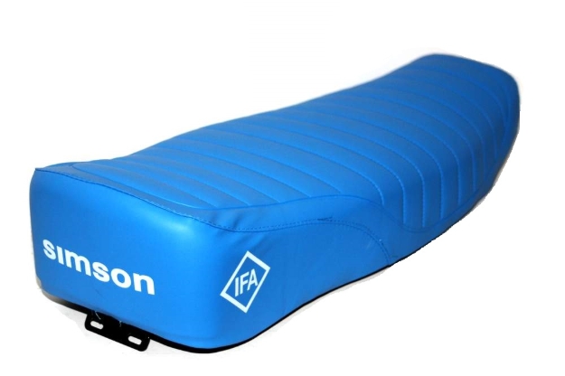 Bild von Sitzbank Simson S51 Enduro  -blau strukturiert